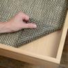 KITTRICH 04F-127658-06 Weave Black Liner, 12-Inch by 4-Feet, Natural view 3