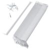 ClosetMaid Wire Shelving Support Brackets for 16 in. Deep Shelves, 12-Pack, with Anchors & Pins for Installation, White view 2