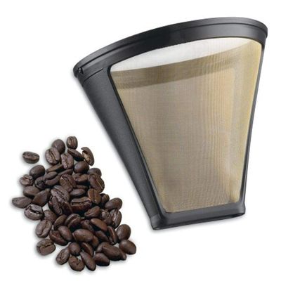 Cuisinart GTF-4 Tone Coffee Filter, 4-Cup Cone, Black/Gold