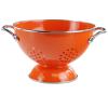 Calypso Basics by Reston Lloyd Powder Coated Enameled Colander, 3 Quart, Orange view 1