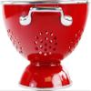 Calypso Basics by Reston Lloyd Powder Coated Enameled Colander, 1.5 Quart, Red view 2