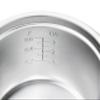 Elite Gourmet ERC-003 Electric Rice Cooker with Automatic Keep Warm Makes Soups, Stews, Grains, Hot Cereals, White, 6 Cups Cooked (3 Cups Uncooked) view 3
