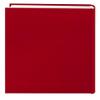 Fabric Frame Cover Photo Album 200 Pockets Hold 4x6 Photos, Apple Red view 2