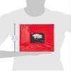 Fabric Frame Cover Photo Album 200 Pockets Hold 4x6 Photos, Apple Red view 3