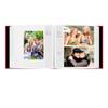 Fabric Frame Cover Photo Album 200 Pockets Hold 4x6 Photos, Apple Red view 4
