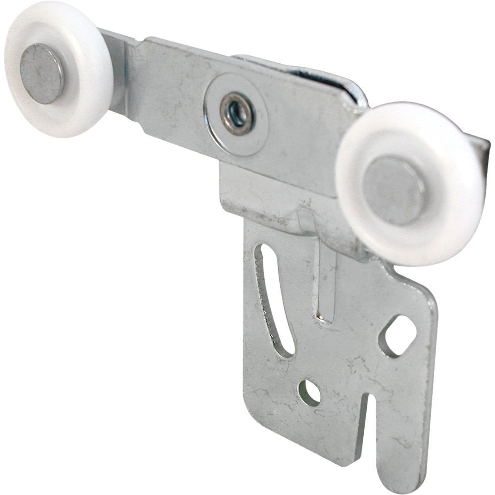 Slide-Co 16218-F Closet Door Tandem Roller, Front, 1/4-Inch Offset, 7/8-Inch Nylon,(Pack of 2)
