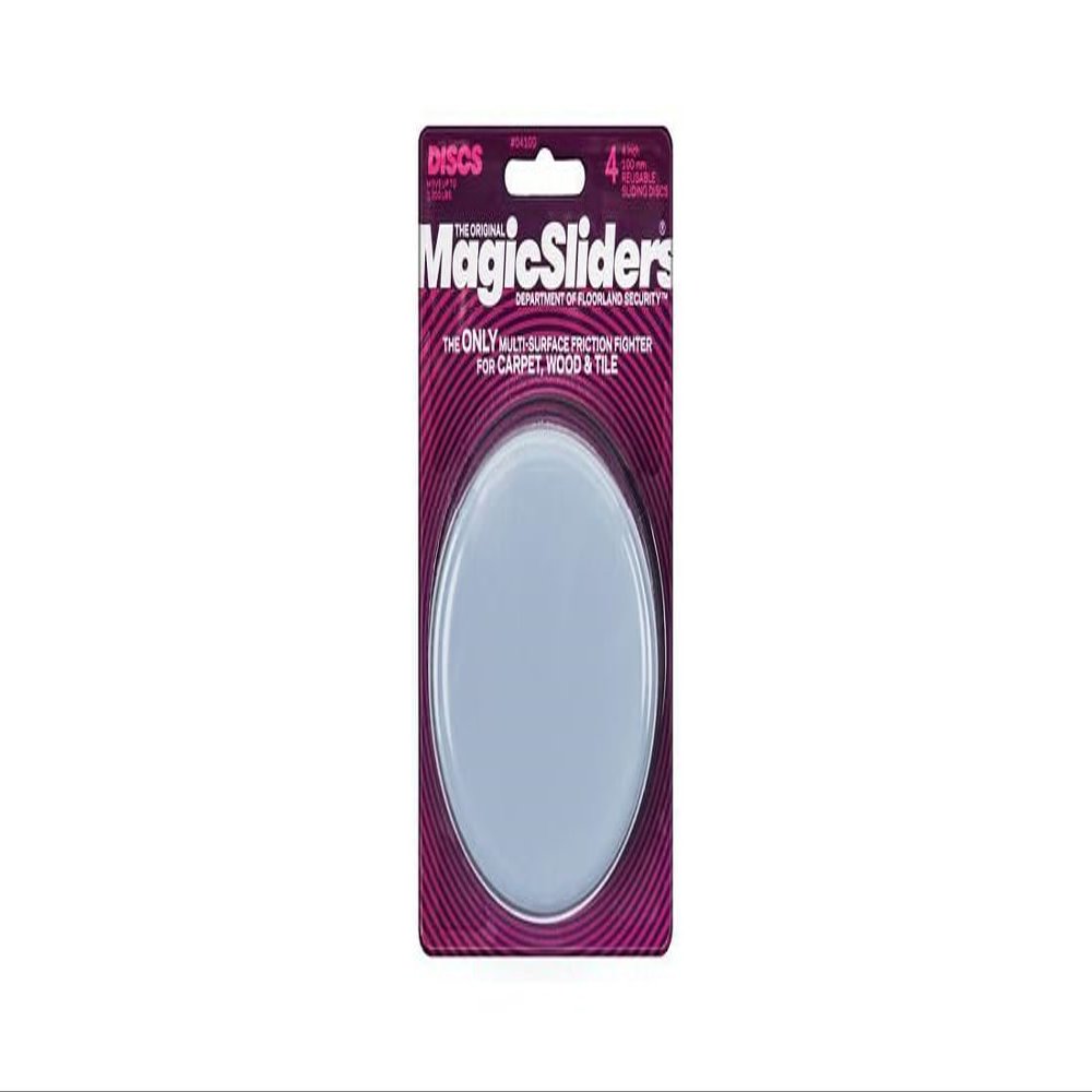 Magic Slider Silicone Floor Gliders  Heavy Duty Reusable Furniture Sliders for Carpet & Hard Floors  Blue, Non-Slip Pads for Easy Movement & Surface Protection|Colour-Blue