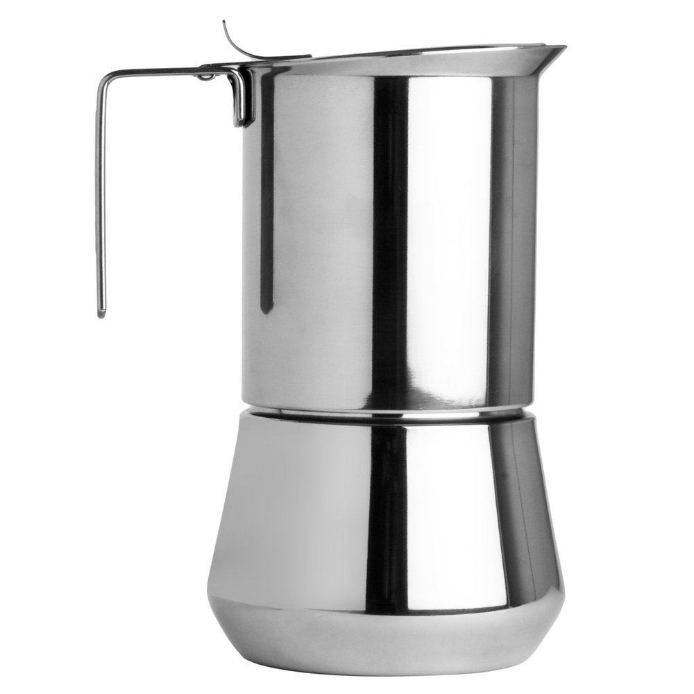 Ilsa Stainless Steel 3 ESPRESSO Cups Stovetop- 190mL - 6.5 oz.