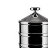 Alessi CB03 Kalisto' 3" Kitchen Box, Silver view 2