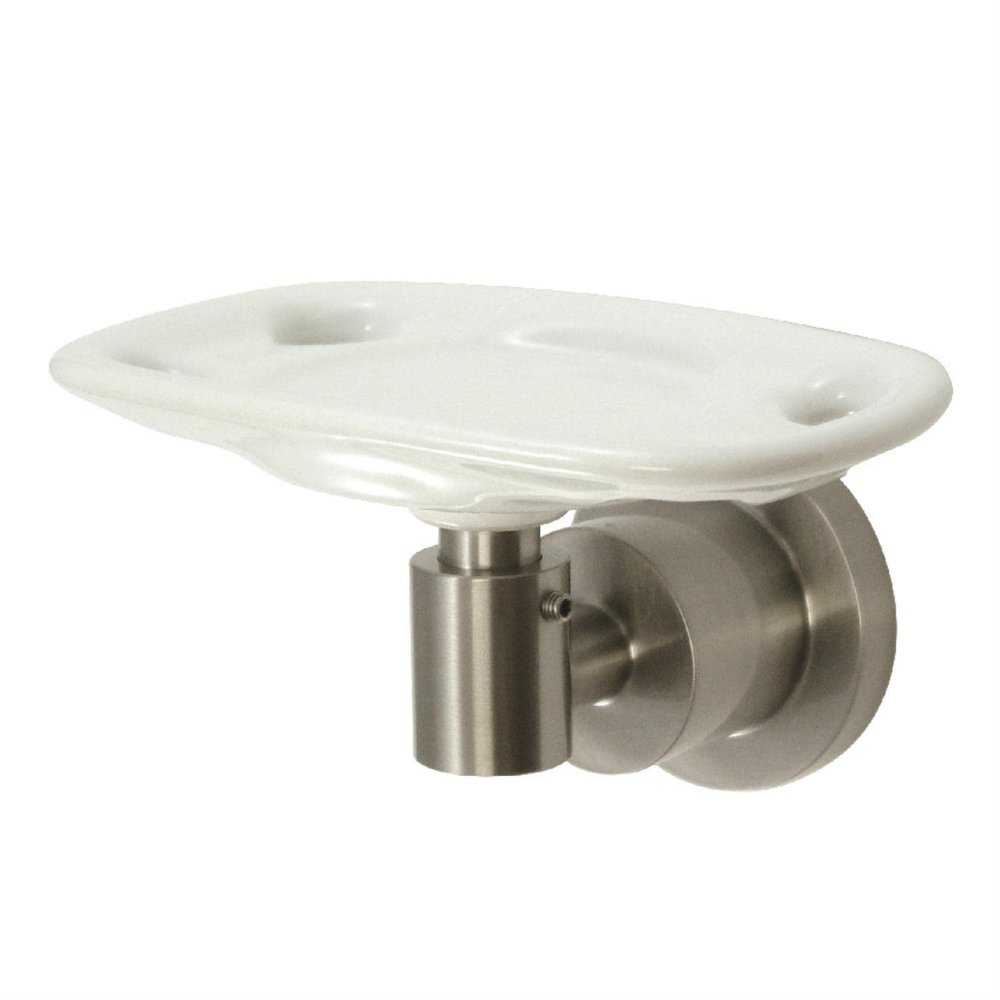 Kingston Brass BA8216SN Concord Toothbrush and Tumbler Holder, Brushed Nickel
