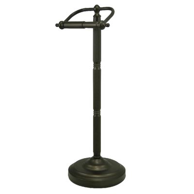 Kingston Brass CC2105 Georgian Pedestal Paper Holder, 21-1/2-Inch, Oil Rubbed Bronze