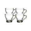 Bormioli Rocco Verdi Espresso Cup With Stainless Steel Handle, Set of 4, Gift Boxed, 3.5 ounces view 1