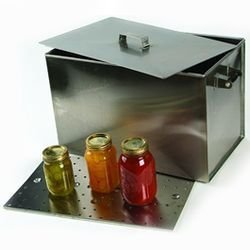 Stainless Steel Canner with Rack, 24 Guage #304 Stainless
