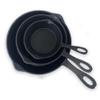 Bayou Classic 6-in 8-in & 10-in Pre-Seasoned Cast Iron Skillet Set Perfect For Searing & Braising or Baking Apple Pies and Cobblers view 1