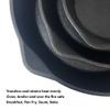 Bayou Classic 6-in 8-in & 10-in Pre-Seasoned Cast Iron Skillet Set Perfect For Searing & Braising or Baking Apple Pies and Cobblers view 2