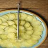 RSVP International Endurance Kitchen Collection Condiment Utensils, 8.25 x 0.87 x 0.87", Long Reach Pickle Fork view 2