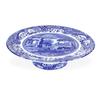 Spode Blue Italian Collection Cake Stand | 10.5 Inch Footed Cake Stand for Parties, Cupcakes, and Dessert Display | Made of Fine Porcelain | Dishwasher Safe view 1