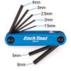 Park Tool AWS-10 Fold-Up Hex Wrench Set view 3