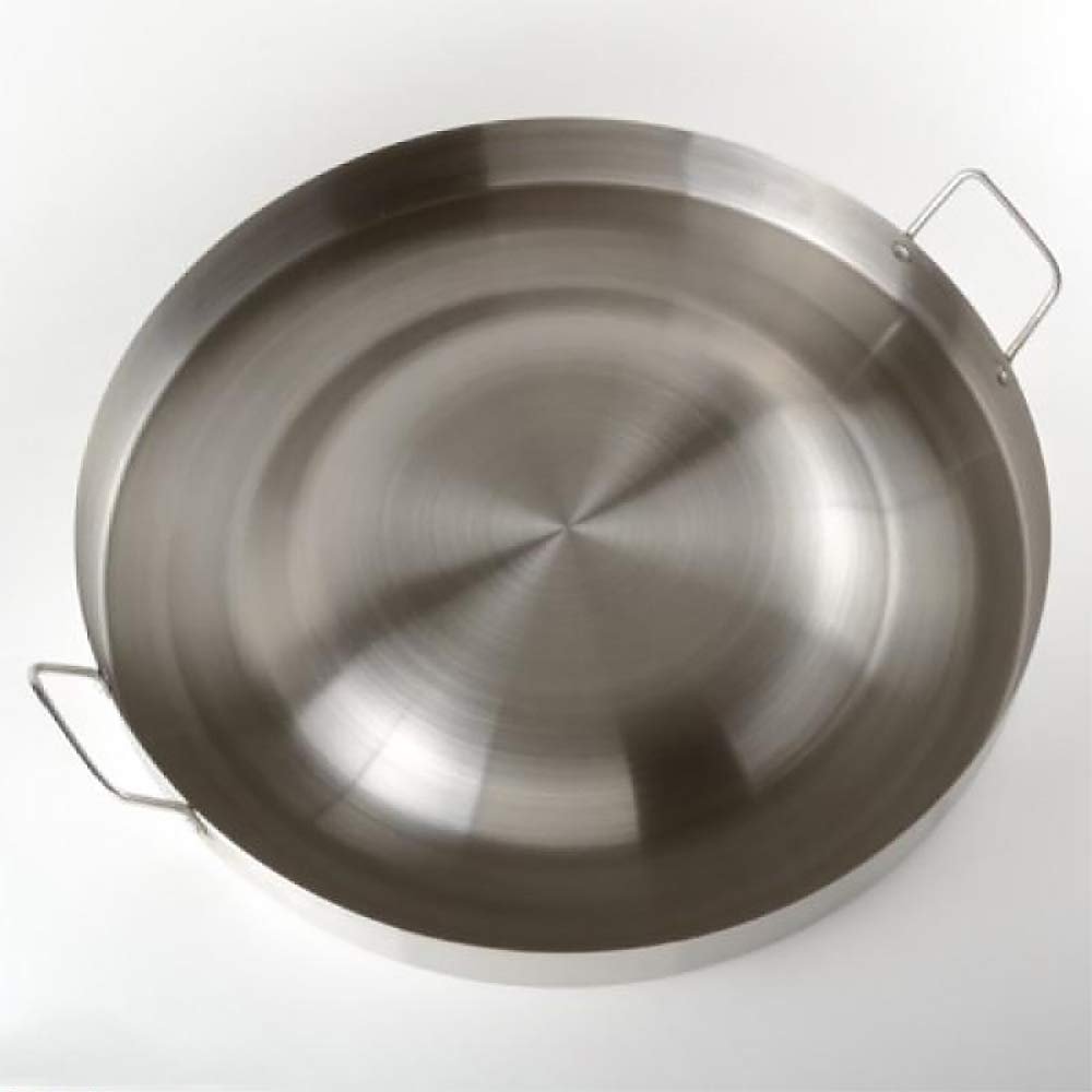 Comal Bola 21.5 INCH Heavy Duty Pot Cooking & Serving Dish Fajita Platter Party