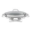 Cuisinart 7BSO-34 Stainless 13-1/2-Inch Oval Buffet Servers, Silver view 1