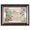 Cottage Garden Good Friends are Like Stars Burlwood Jewelry Music Box Plays Amazing Grace view 2