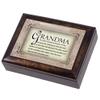 Cottage Garden I Have The Perfect Grandma Burlwood Jewelry Music Box Plays Amazing Grace view 1