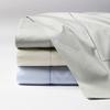 Celeste Linens by Sferra, Queen Flat Sheet, Ivory view 4