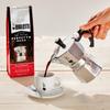 Bialetti - Moka Espress: Iconic Stovetop Espresso Maker, Makes Real Italian Coffee, Moka Pot 6 Cups (6 Oz), Aluminium, Silver view 3