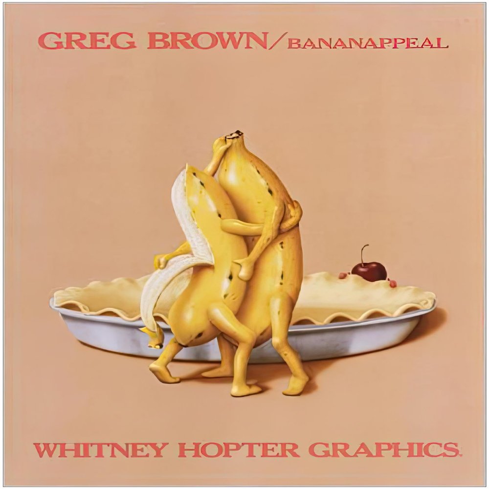 1art1 Greg Brown Poster Art Print - Bananappeal (24 x 18 inches)