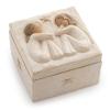Willow Tree Friendship Keepsake Box, Forever True, Forever Friends, Holds Jewelry and Treasures, Carving of Best Friends or Sisters, Sculpted Hand-Painted Keepsake Box view 1
