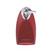 Hamilton Beach Electric Automatic Can Opener with Auto Shutoff, Knife Sharpener, Cord Storage, and SureCut Patented Technology, Extra-Tall, Red view 1