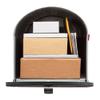 Gibraltar Mailboxes Stanley Extra-Large Capacity Galvanized Steel Grey, Post-Mount Mailbox, ST200000 view 2