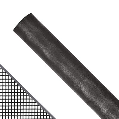 Saint-Gobain ADFORS Standard Screen, 36 Inches x 100 Foot Roll -Replacement Screen for Windows and Doors - Charcoal