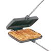 Rome Industries 1605 Double Pie Iron with Steel and Wood Handles, Gray view 2