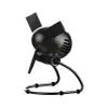 Vornado Zippi Small Personal Fan, Foldable Cooling for Desk, 2 Speed Settings, Soft Nylon Blades, Directable Airflow, Compact Design, Perfect Fan for Office and Bedroom, Multiple Color Options, Black view 1
