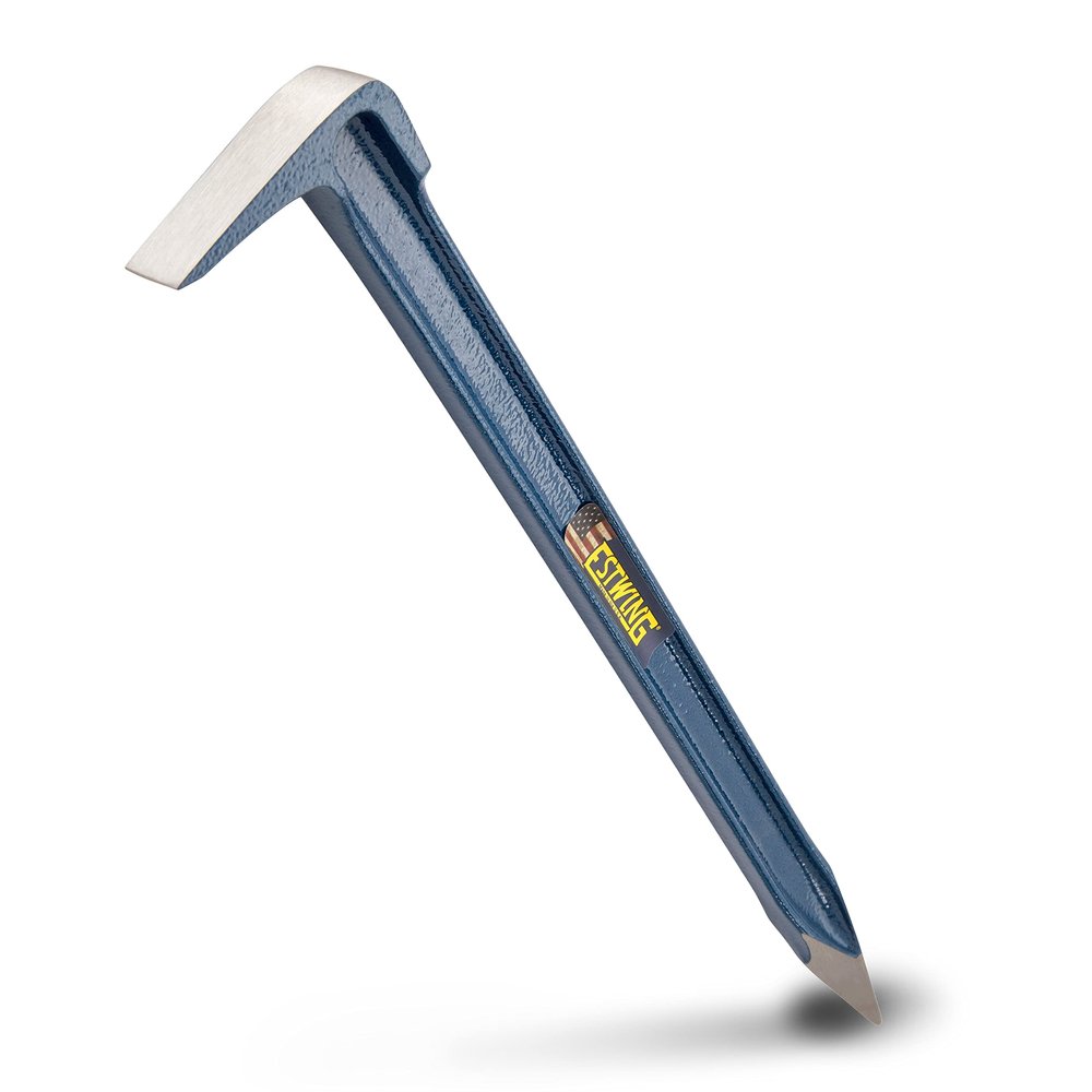 ESTWING Gad Pry Bar - 18" USA Made Forged Geologist Tool with Pointed Tip & Chisel End - GP-18