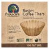 If You Care Coffee Filter Baskets ( 1x100 CT ), Fits 8-12 Cup Drip Coffee Makers view 1