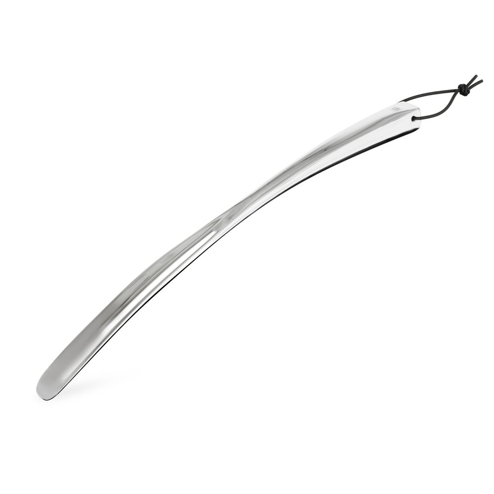 Umbra Shoehorn Premium Silver Long-Handled Metal 18 Inch Horn Stick for Men, Women, Kids, Boots Stainless Steel Heavy-Duty Shoes Remover, Aluminum, 0.4 x 0.4 x 0.4