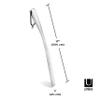 Umbra Shoehorn Premium Silver Long-Handled Metal 18 Inch Horn Stick for Men, Women, Kids, Boots Stainless Steel Heavy-Duty Shoes Remover, Aluminum, 0.4 x 0.4 x 0.4 view 3