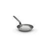 De Buyer - 5110.22 - 'Carbon Plus' Stove Round Lyonnaise Cup - Tail Feather Riveted - White Steel Sheet-Diameter 22 cm view 3