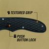 Gerber FAST Draw Assisted Opening EDC Folding Pocket Knife, Serrated Blade view 3