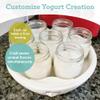 Euro Cuisine Glass Jars for Yogurt Maker, Set of 8 view 3