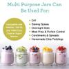 Euro Cuisine Glass Jars for Yogurt Maker, Set of 8 view 4