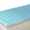 DMI Foam Mattress Topper, Egg Crate Foam Pad, Mattress Pad and Bed Topper for Support, Air Circulation, Pressure Relief and Weight Distribution, Full Size Mattress, 50 x 72 x 2, Blue view 1