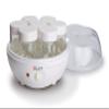 Euro Cuisine YM80 Electric Yogurt Maker Machine- Promote Gut Health with Probiotic Rich Homemade Yogurt -Home Yogurt Incubator with Glass Jars, White view 2