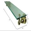 Kingston Brass BA1759PB Heritage Glass Shelf, Polished Brass, 2-1/2" view 4