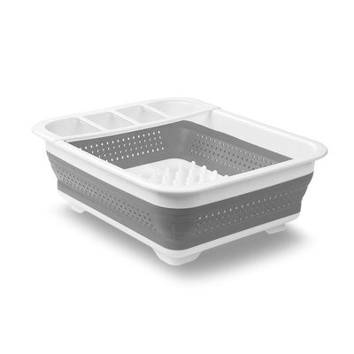madesmart Collapsible Drying Dish Rack | SINKWARE Collection | Easy Storage | BPA-Free