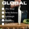 Global 11 inch Forged Heavyweight Chef's Knife, Japanese Stainless Steel, Razor-Sharp Edge, Made in Japan, GF-34 view 4