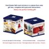 Butter Bell - The Original Butter Bell crock by L Tremain, a Countertop French Ceramic Butter Dish Keeper for Spreadable Butter, La Fleur Collection (White Raised Floral) view 4