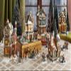 Department 56 Dickens' a Christmas Carol Village Cratchits Corner Lit Building, 9.65 Inch, Multicolor view 3